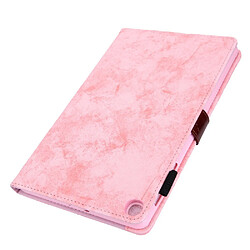 Acheter Etui en PU auto réveil/veille avec porte-cartes rose pour votre Samsung Galaxy TAB A 10.1 (2019) SM-T510/SM-T515