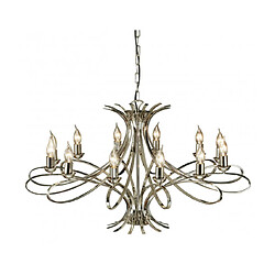 Interiors 1900 Suspension 12 ampoules Penn, nickel poli