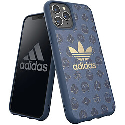 Adidas Coque pour iPhone 11 Pro Bords Surélevés Collection Shibori Bleu Nuit pas cher