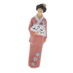 Avis 1:64 Scène Modèle De Scénario De Femmes Japonaises Pour Enfants Groupe De Jouets Rose