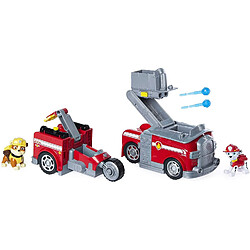 Avis Spin Master 6056035/20122675 - Paw Patrol Marshall Split-Second 2-in-1 Camion de pompiers avec 2 figurines de collection