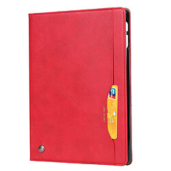 Etui en PU support avec porte-stylo rouge pour votre Apple iPad mini (2021)