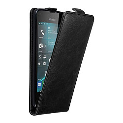 Cadorabo Coque Nokia Lumia 550 Etui en Noir