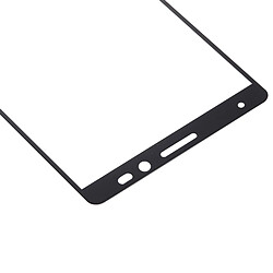 Wewoo Verre trempé noir pour Huawei Mate 8 0.26mm 9 H Surface Dureté Antidéflagrant Sérigraphie Plein écran Film pas cher