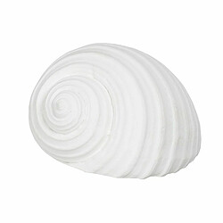 BigBuy Home Figurine Décorative Blanc Conque 11 x 9 x 8 cm