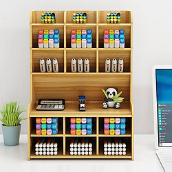 Acheter Universal Tableau en bois multifonctionnel organisateur de bureau rack box crayon box bijoux rack maquillage papeterie bureau rack box benne