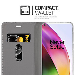 Acheter Cadorabo Coque OnePlus 8 Etui en Gris