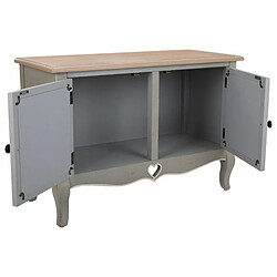 Acheter Meuble d'Entrée Alexandra House Living Gris verre Bois d'épicéa Bois MDF 36 x 56 x 83 cm