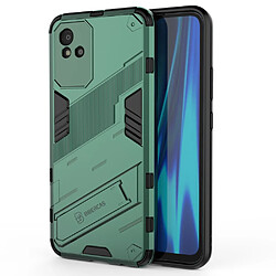 Coque en TPU anti-chocs avec béquille, vert pour votre Realme Narzo 50i