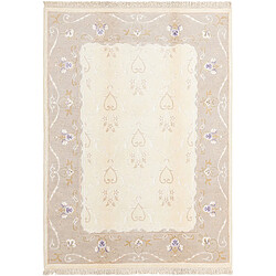 Vidal Tapis de laine 236x175 beige Darya