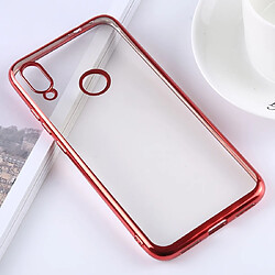 Wewoo Coque Souple Ultra-mince cas de couverture arrière de protection en TPU pour Xiaomi Redmi Note 7 rouge