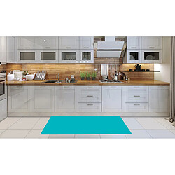 Alter Chemin de cuisine, 100% Made in Italy, Tapis antitache avec impression numérique, Tapis antidérapant et lavable, Modèle Earline, cm 100x52