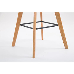 Acheter Non Tabouret de bar Metz tissu Natura