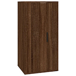 Acheter vidaXL Ensemble de meubles TV 3 pcs Chêne marron Bois d'ingénierie