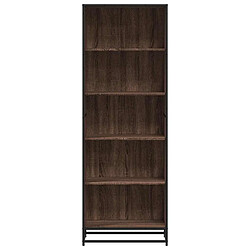 Avis vidaXL Bibliothèque chêne marron 60x35x170,5 cm bois d'ingénierie