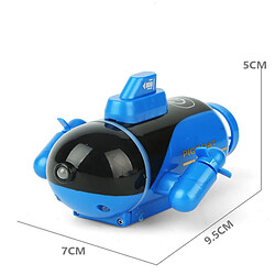 Acheter Universal Un mini jouet, un bateau à eau, une télécommande sans fil, un bateau rechargeable, des cadeaux pour les enfants, des sous-marins RC dans un aquarium.(Bleu)