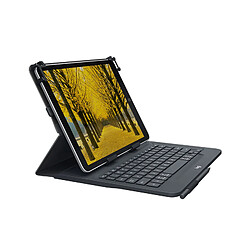 Logitech Universal Folio clavier pour téléphones portables Noir QWERTZ Suédois Bluetooth