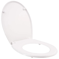 Helloshop26 Abattant WC toilette salle de bain blanc 3208025