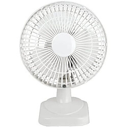 Status Ventilateur De Bureau Portable 6 Pouces, Blanc