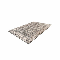 Paris Prix Tapis Tissé Rétro à Poils Ras Saphira Beige 120 x 170 cm