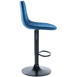 Acheter Non Tabouret de bar Divo velours noir