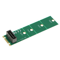 Carte de Conversion NGFF vers SATA Adaptateur Carte Riser Express NGFF Carte Mère Pour Ordinateur pas cher