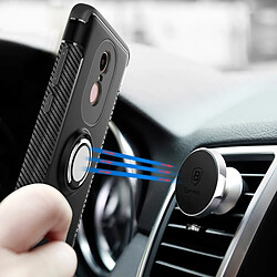 Acheter Wewoo Coque renforcée gris pour Xiaomi Redmi Note 4X Magnétique 360 Degrés Rotation Anneau Armure Housse de Protection