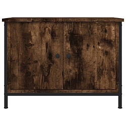 Acheter vidaXL Meuble TV avec portes chêne sonoma 60x35x45cm bois d'ingénierie