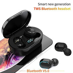 GUPBOO Casque Bluetooth sans fil Casque de sport TWS Casque intra-auriculaire avec micro étanche pour téléphone portable