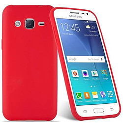 Avis Cadorabo Coque Samsung Galaxy J2 2015 Etui en Rouge