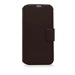 Decoded Coque de Protection pour iPhone 14 Plus MagSafe Folio Détachable Marron