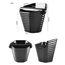 Café Knock Box Grind Container Espresso Bin Anti Slip Knock Bar Style03