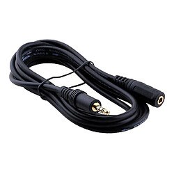 3,5 Mm 1/8 mâle Femelle Fiche Stéréo Casque Câble Cordon Connecteur Nouveau 10 M