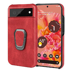 Coque en TPU + PU avec béquille, rouge pour votre Google Pixel 6