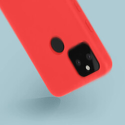 Avis Avizar Coque Google Pixel 4A 5G Silicone Semi-rigide Finition Soft Touch rouge