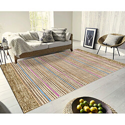 Mani Textile Tapis BAHAR Multicolore