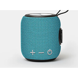 Universal Haut-parleur Bluetooth portable en tissu extérieur 360 HD stéréo, IPX7 étanche enceinte magnétique pleine fréquence 1800 mAh | haut-parleur extérieur (bleu)