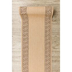 Acheter RUGSX TAPIS DE COULOIR SIZAL FLOORLUX modèle 20014 mais café 120 cm 120x210 cm