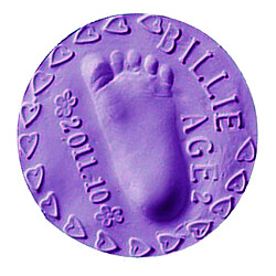 Acheter Ultra Light Stereo Air Baby Boys & Girls Handprint Kits Fingerprint DIY Toy Purple