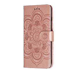 Avis Etui en PU fleur de malanda avec support et sangle rose pour votre Apple iPhone 8 Plus/7 Plus 4.7 pouces