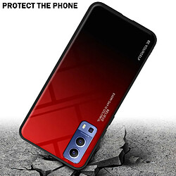 Acheter Cadorabo Coque Vivo Y52 5G / Y72 5G Etui en Rouge