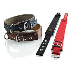 Collier pour Chien Hunter Neoprene Reflect Rouge (39-46 cm)