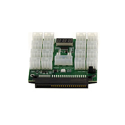 Avis Kalea-Informatique Breakout Board pour Alimentation DELL avec connecteur 18+12 broches - 16 x P6 - Compatible séries 750 1100 2000 - Avec synchronisation