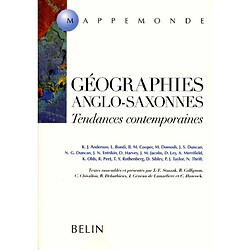 Géographies anglo-saxonnes : tendances contemporaines