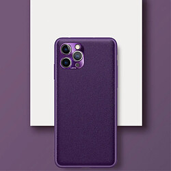 Coque en TPU couverture de la caméra rigide violet pour votre Apple iPhone 11 Pro 5.8 pouces