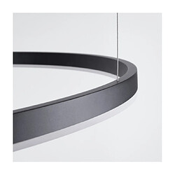 Acheter Luminaire Center Suspension LED Oda Aluminium Noir