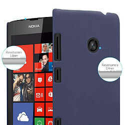 Acheter Cadorabo Coque Nokia Lumia 520 / 521 Etui en Bleu