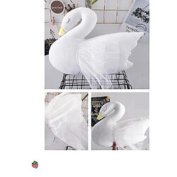 Acheter Universal 35 cm Princesse Crown White Swan Planchez un oreiller en peluche Pouteau d'apaisement | Planchers