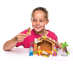 Avis Baker Ross Lot de 2 Crèches de Noël en Caoutchouc Mousse