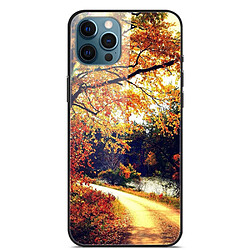 Coque en TPU anti-rayures route de campagne pour votre iPhone 13 Pro 6.1 pouces